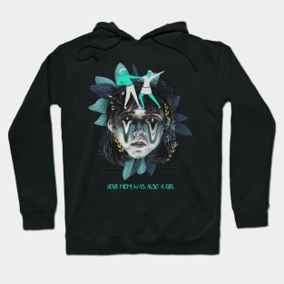 Crying Girl Hoodie